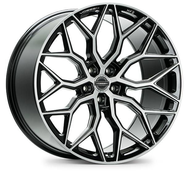 Vossen<br>HF2 - Brushed Gloss Black (19x9.5)